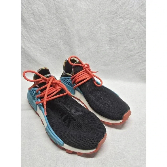 Adidas Pharrell Williams Hu Solar NMD EE7582 Inspiration Pack Black Size 7 Men - Picture 1 of 16